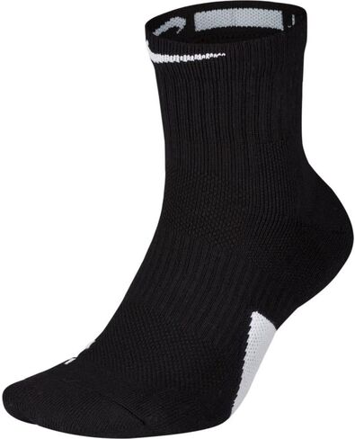 جوارب Nike Elite لكرة السلة متوسطة الحجم (أسود/أبيض، صغير) in Saudi Arabia