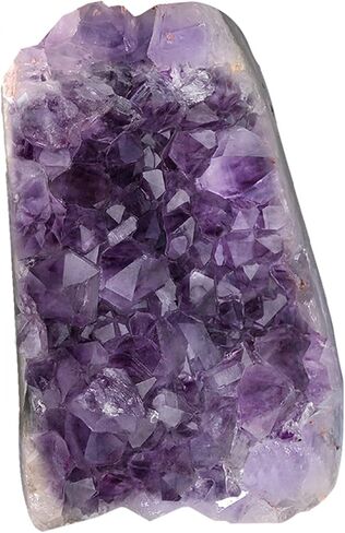 TUMBEELLUWA 100-150g Natural Amethyst Crystal Cluster Gemstone Specimen for Home Decoration Raw Druzy Geode Quartz Stone Figurine for Reiki Healing Meditation, 1.2"-2.3" in Saudi Arabia
