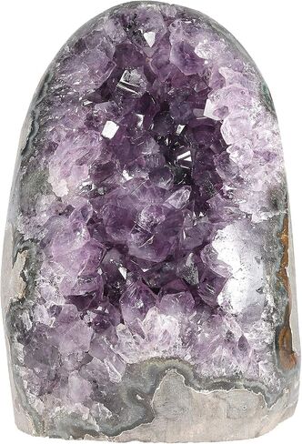TUMBEELLUWA 100-150g Natural Amethyst Crystal Cluster Gemstone Specimen for Home Decoration Raw Druzy Geode Quartz Stone Figurine for Reiki Healing Meditation, 1.2"-2.3" in Saudi Arabia