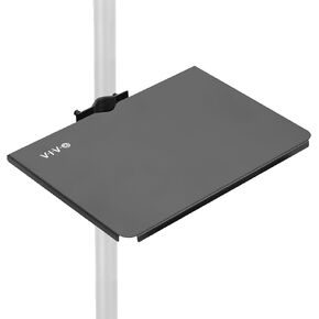 VIVO Universal Steel 14 × 10 بوصة حامل رف للميكروفون وعربة التلفزيون وحامل مكبر الصوت والمزيد/منصة تخزين الأدوات المساعدة، أسود، MOUNT-SF13P in Kuwait