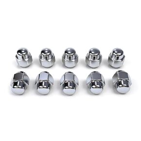 10 Pack 52950-14140 Wheel Lug Nut - M12×1.5 Thread 21mm Hex, Corrosion Resistant Replacement for Hyundai Santa Fe Sonata Elantra Tucson Tiburon, Kia Forte Optima Sorento Soul in Saudi Arabia