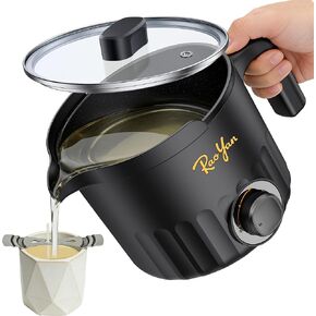 1.5L Candle Wax Melter with Pour Spout, Candle Making Kit for Beginners and Adults, Wax Melting Pot for Candle Making with Stirring Spoon - Black in Saudi Arabia