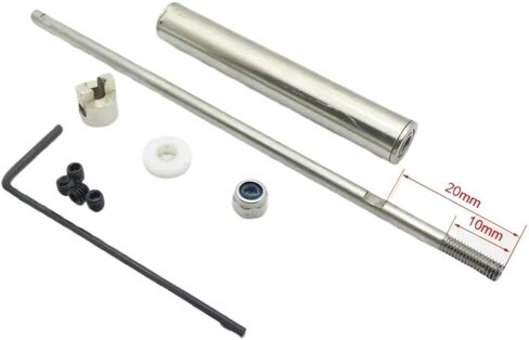 Stainless Steel 3mm Drive Shaft Shaft Sleeve Drive Shaft Sleeve and Bushing Set for RC Boat Marine Scale Ship Model DIY Parts(30cm 25cm) in Kuwait
