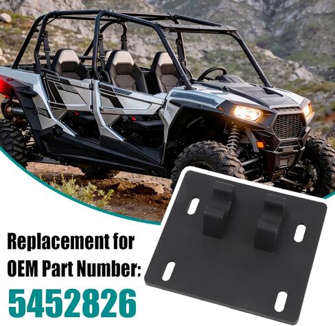 Motoparty Upgraded Windshield Base Bracket Windshield Mount for Polaris General 4 1000 /1000 /XP 4 1000 /XP 1000 2016-2022 Replacement for OEM 5452826 Material with Optimized Rear Design in Saudi Arabia