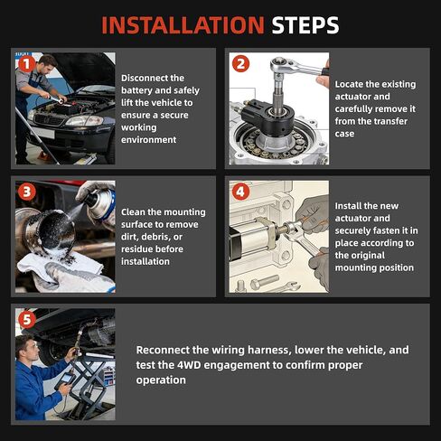 مجموعة المحرك التفاضلي الأمامي متوافقة مع Toyota Tundra 2007-2021 & Sequoia 2008-2022 4WD، استبدال المحرك التفاضلي للمحور الأمامي لـ 41400-34020، 4140034020، 600-420، SAT-011 in Kuwait