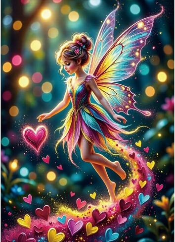 Rainbow Daisy with Water Drops Diamond Painting Kits for Adults, Colorful Macro Flowers Dewdrop 5D Full Round Drill DIY Diamond Art Kits for Beginners, Gem Art and Crafts Home Wall Decor 12x16 Inch in Saudi Arabia
