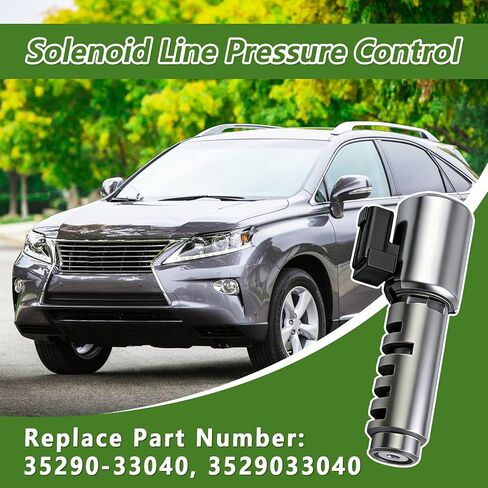 35290-33040 Solenoid Line Pressure Control Fit for Toyota RAV4 Camry Venza Highlander Sienna Avalon Scion tC for Lexus RX350 ES350 Replace 3529033040 in Saudi Arabia