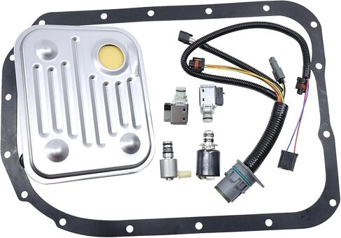 4L80E MT-1 طقم الملف اللولبي ناقل الحركة EPC Shift A & B TCC 7 قطعة مجموعة الملف اللولبي ث/فلتر (100% جديد) 1997-2003 in Kuwait