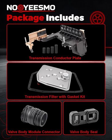 926-149 Transmission Lead Frame 6R80 with Valve Body Module Connector, Transmission Filter, Valve Body Seal Compatible with Navigator F150 F250 F350 Super Duty in Saudi Arabia
