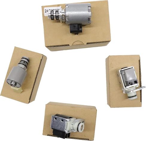 4L80E MT-1 مجموعة الملف اللولبي ناقل الحركة EPC Shift A & B TCC 4 قطعة مجموعة الملف اللولبي (100% جديد) 2004-ON in Kuwait