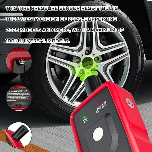 أداة إعادة تعلم EL-50449 TPMS مطورة لفورد، أداة إعادة ضبط TPMS أداة برمجة مستشعر ضغط الإطارات، جهاز إعادة تعلم متوافق مع Ford F150 F250 Fusion Edge Ranger Transit Lincoln Mercury in Kuwait