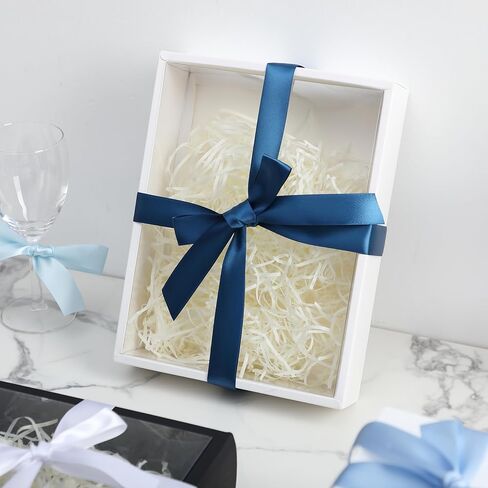 Mr. Pen- Satin Ribbon, 6 Rolls, 1 Inch, 5 Yards/Roll, Shades of Blue Satin Ribbon 1 Inch in Saudi Arabia