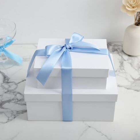 Mr. Pen- Satin Ribbon, 6 Rolls, 1 Inch, 5 Yards/Roll, Shades of Blue Satin Ribbon 1 Inch in Saudi Arabia
