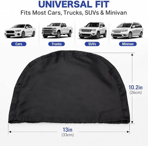 2pcs Headrest Covers for Cars - Universal Adjustable Vehicle Headrest Protector for Hair Oil, Sweat & Dirt, Black Car Seat Headrest Cover in Saudi Arabia