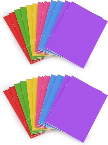 Blank Books 3.85 x 5.43 Inches - 12 Pack – 6 Colors Mini Notebooks with 6 Sheets/12 Pages – Small Unlined Journals for Kids Writing, Drawing, Sketching, Arts & Crafts in Saudi Arabia