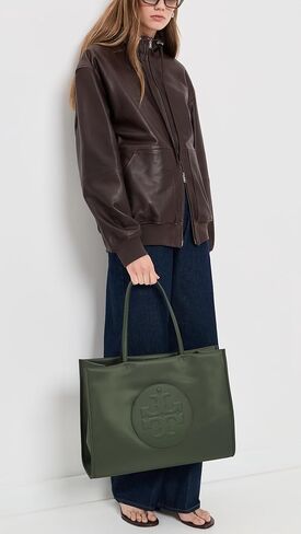 Tory Burch Women's Large Ella Nylon Shopper Tote in Saudi Arabia