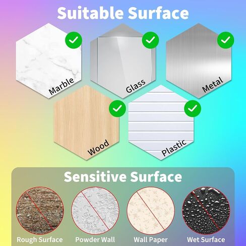 KEUYE Sticky Pad Replacement Comaptible with Govee RGBIC Light Panels H6061, H6066, H6067- Double Sided Strong Wall Lights Adhesive,30 Packs in Kuwait
