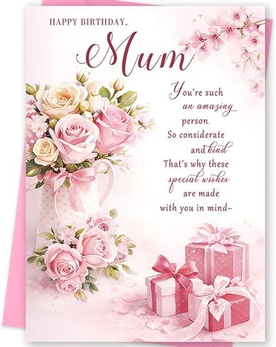 Birthday Card for Granddaughter, Granddaughter Birthday Card, Birthday Gifts for Granddaughter, Beautiful Butterfly Floral Greeting Card in Saudi Arabia