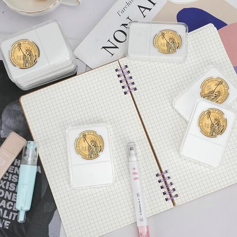 20-Pack Coin Slab Display Holder, 40mm Storage Case for Morgan Silver Dollar, Plastic Coin Display Box for American Silver Eagle Coins Organize Collection in Saudi Arabia
