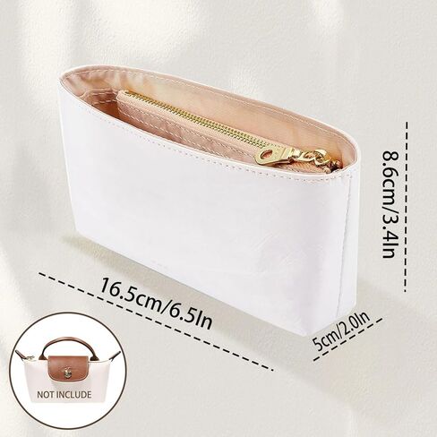 2-Pack Mini Bag Strap Kit & Small Purse Organizer Insert,Compatible with Small Foldable Totes in Saudi Arabia