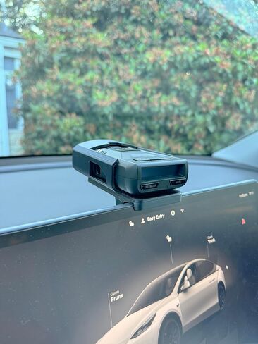 Radar Holder for Uniden R1 or R3 Compatible with Tesla Vehicles (V5 Platform) in Saudi Arabia