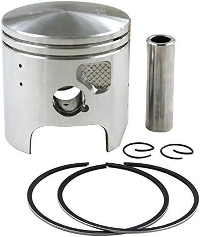 مجموعة حلقات المكبس لجزء محرك الدراجة النارية لـ Kawasaki KDX200 1989-2006 KDX 200 (اللون: التجميع 66 مم) in Kuwait