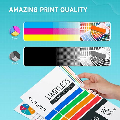 68XL 68 Ink Cartridges Black/Color Combo Pack Compatible for HP 68 Ink Cartridges High Yield Replacement for HP Ink 68 fit for Envy 6155e 6555e 6100e 6500e 6558e 6152e 6552e 6555e Printer(2 PACK) in Saudi Arabia