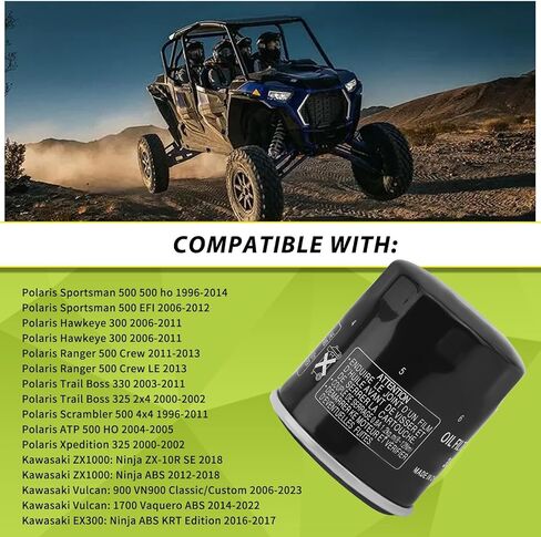 2520799 3084963 Oil Filter 16097-0008 for Polaris Sportsman 400 450 500 570 850 Ranger Hawkeye Scrambler 850 1000 XP 300 400 Magnum 325 425 500 ATP Trail boss Xplorer Xpedition in Saudi Arabia