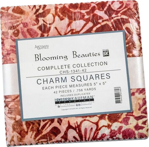 Artisan Batiks Blooming Beauties 42 5 بوصة مربعات ساحرة روبرت كوفمان CHS-1341-42 in Kuwait