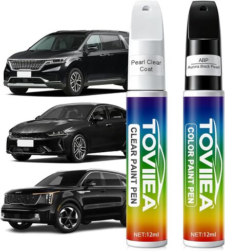 طلاء لمسات Wolf Gray(C7S) متوافق مع KIA، قلم إزالة خدوش السيارة 2 في 1، طقم إصلاح خدوش طلاء السيارة للخدوش والرقائق والنكات، مجموعة مكونة من قطعتين in Kuwait