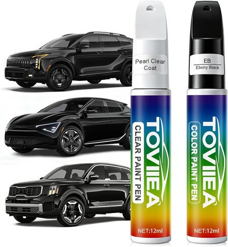 Wolf Gray(C7S) Touch Up Paint Compatible with KIA,2-In-1 Car Scratch Remover Pen,Car Paint Scratch Repair Kit for Scratches,Chips & Nicks,2-PCS SET in Saudi Arabia