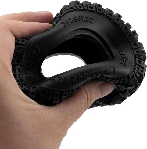 RCLIONS 1.55" Beadlock Tires with Foam Insert for AXIAL AX90069 MST JIMNY UTB18 RC Crawler Trail Truck Car Upgrade Parts in Kuwait