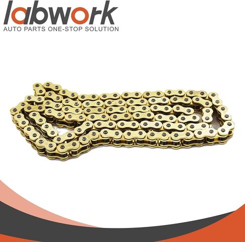 سلسلة محرك Labwork مع حلقة O ذهبية اللون 520 درجة 114 وصلات بديلة لمئات الدراجات النارية والمركبات ATV in Kuwait