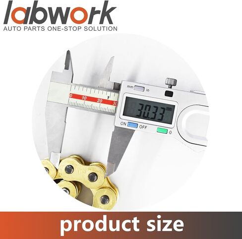 سلسلة محرك Labwork مع حلقة O ذهبية اللون 520 درجة 114 وصلات بديلة لمئات الدراجات النارية والمركبات ATV in Kuwait