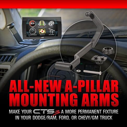Edge 18603 CTS3 Pillar Display Mount Compatible with 1999-2004 Ford® F-250, F-350, and Excursion Without Grab Handle. This Product is not Created or Sold by Ford®. in Saudi Arabia
