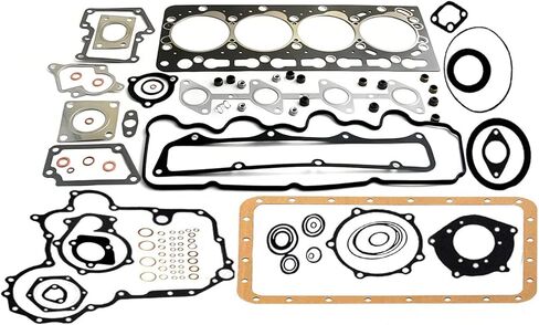 مجموعة إعادة بناء الإصلاح V3300 (المكبس 1C011-21113) متوافق مع Kubota V3300 V3300-DI V3300DIT بطانة جزء إصلاح محمل المحرك وحلقة المكبس والمحمل الرئيسي/القضيب ومجموعة الحشية الكاملة in Kuwait
