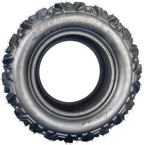 Garvee Set of 4 AT25X8-12 & AT25X10-12 6PR ATV UTV Tires, All Terrain 25x8x12 Tubeless Tires for Mud, Trail, Sand, Gravel & Street, Heavy-Duty Design for Off-Road Riding in Kuwait