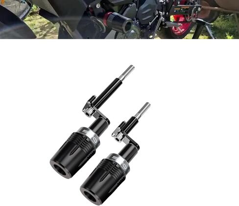 CNC with POM Motorcycle Frame Sliders Crash Pad Falling Protection (Green) Competible With Ninja 500 500SE 2025 Z500 2024 Ninja 400 Ninja400 Z400 Z 400 2018-2024 2025 (Green) in Saudi Arabia
