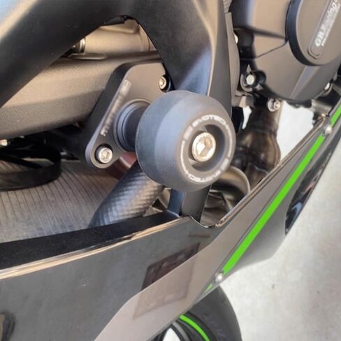 Fit for ZX6R ZX-6R New 2024 2025 ZX6R Motorcycle Sliders Crash Falling Protection Anti-fall protection anti-fall ball zx6r (A) in Kuwait