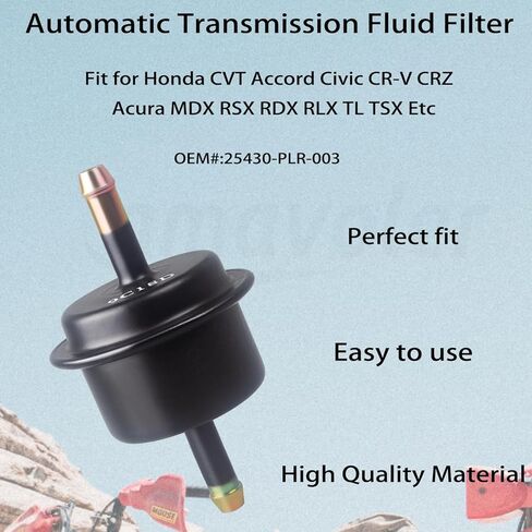 فلتر سائل ناقل الحركة الأوتوماتيكي مناسب لسيارة Honda CVT Accord Civic CR-V CRZ Acura MDX RSX RDX RLX TL TSX إلخ. OEM #: 25430-PLR-003. in Kuwait
