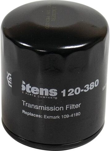 فلتر ناقل الحركة متوافق مع Stens 120-380 متوافق مع Exmark 109-4180 يناسب وحدات Exmark Hydro وViking وExplorer وLazer Z وTurf Tracer وTurf Ranger وEaton 851 جزازات نقل الحركة. تصنيع المعدات الأصلية in Kuwait