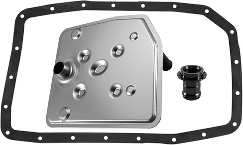 Automatic Transmission Fluid Filter with Pan Gasket Fit for Ford F-150 V6 2.7L 3.3L 2015 2016 2017 2018 2019 2020 Replace FT200 FL3Z7A098A FL3Z7A098B in Kuwait