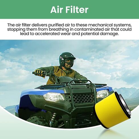 2 Pack 17254-HN1-000 400EX Air Filter for Honda Foreman 500 Rubicon 500 TRX500F TRX500FA TRX500FM Rancher 420 TRX420 TRX420FA1 Rincon 650 TRX650FA Sportrax 400 TRX400EX TRX400X in Saudi Arabia