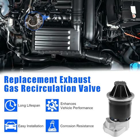 EGV1237 EGR Valve, For Honda Fit 2009-2013, For CR-Z Base 2011-2015, For CR-Z EX, EX-L, LX 2016 1.5L, OE :18011-RB0-000 in Kuwait