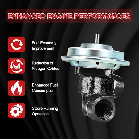صمامات إعادة تدوير عادم صمام EGV575 EGR متوافقة مع Ford F-150 Ranger، من أجل Mercury Cougar Mountaineer، من أجل Mazda B3000 F2CZ9D475A، F6ZZ9D475CA in Kuwait