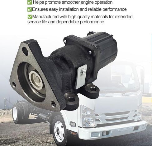 8980352964 8973629333 EGR Valve Compatible with Isuzu 4HK1 4HK1-T Truck NPR NPR-HD NQR NRR, 8973629332 in Kuwait