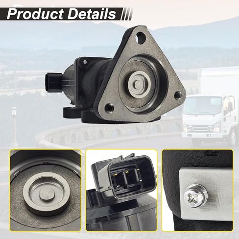 8980352964 8973629333 EGR Valve Compatible with Isuzu 4HK1 4HK1-T Truck NPR NPR-HD NQR NRR, 8973629332 in Kuwait