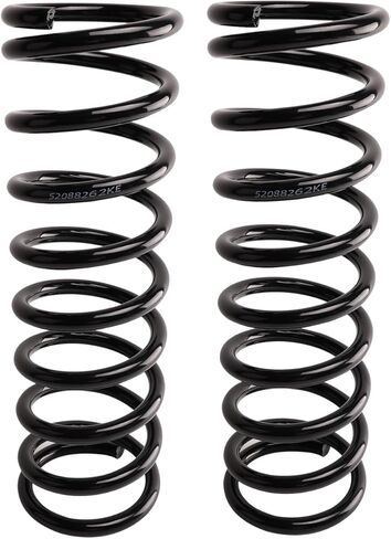 Front Left & Right Suspension Coil Spring Set Compatible with Grand Cherokee 1999 2000 2001 2002 2003 2004 4.0L & 4.7L, Replace# 52088262KE, 52088263KF 2PCS in Saudi Arabia