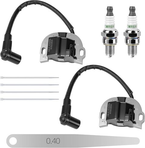 21171-0740 Ignition Coil and Spark Plug Kit for Kawasaki FR730V FX730V FX691V FR691V FR651V FX801V FX850V FX751V FX651V FS541V FS481V FS600V FX921V Engines in Kuwait