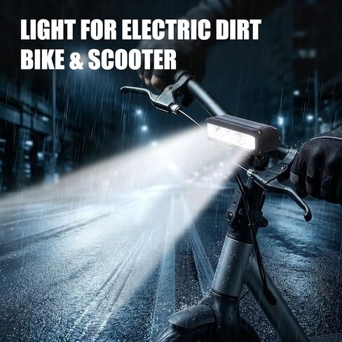 Light Bar for Tutti - PSLER Ebike Light for Tuttio,Ridstar,Yozma In10,Dirt Bike Headlight in Kuwait